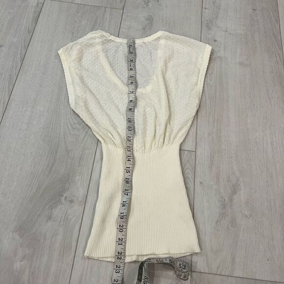 Free people womens cream top size xs - Picture 3 of 6